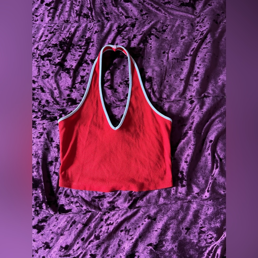 halter crop top